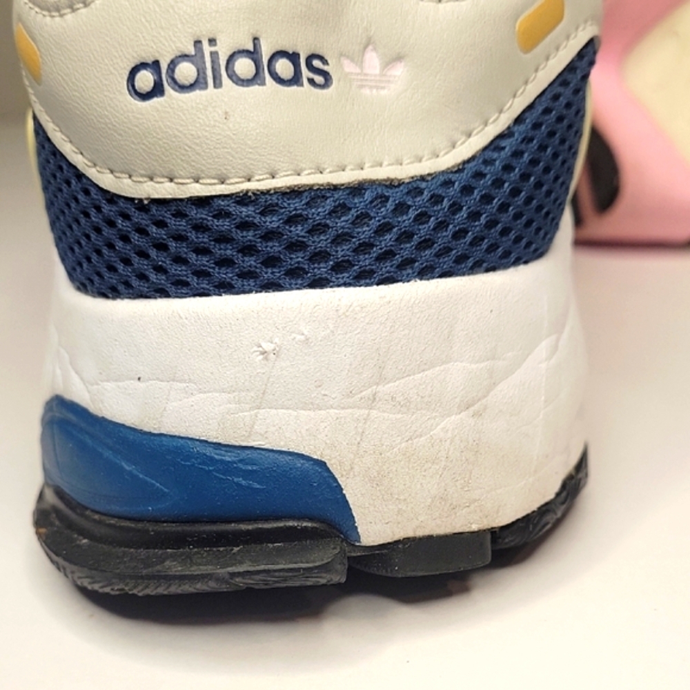 Adidas Women's Athletic Shoes - Navy, Gold, Pink #15 - Picture 7 of 14
